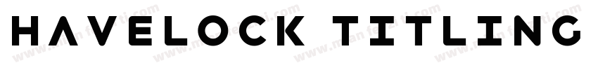 Havelock Titling Lig字体转换